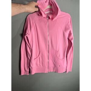Victoria’s Secret Texas Angel Wing Rare Zip up Pink Silver Jacket Hoodie Medium